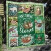 I Can Do It Slower Quilt Blanket Tm99  Quilt